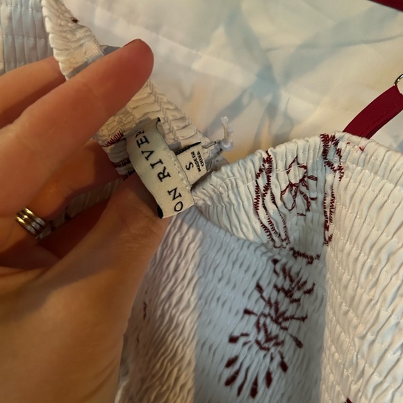 NWT Moon River Tropical Midi Dress Size Small - Picture 6 of 6